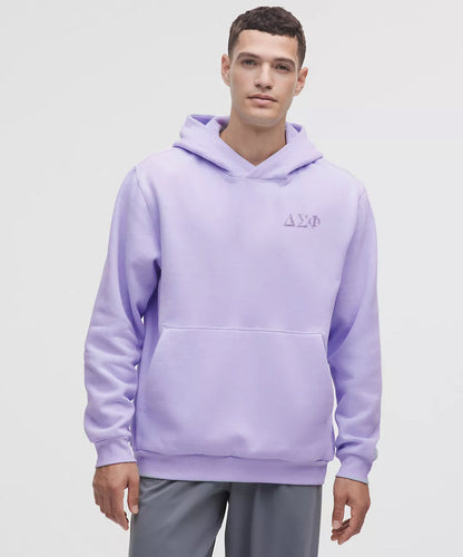 LIMITED EDITION lululemon Steady State Pullover Hoodie with Greek Letters - Lavender Frost
