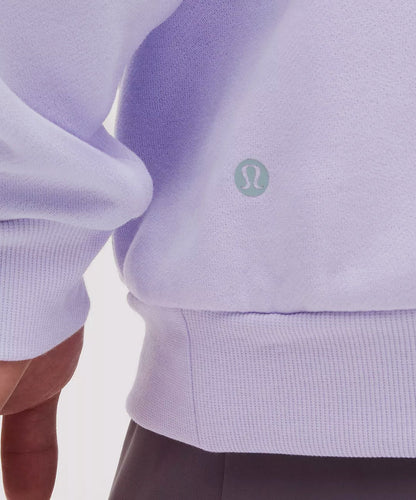 LIMITED EDITION lululemon Steady State Pullover Hoodie with Greek Letters - Lavender Frost