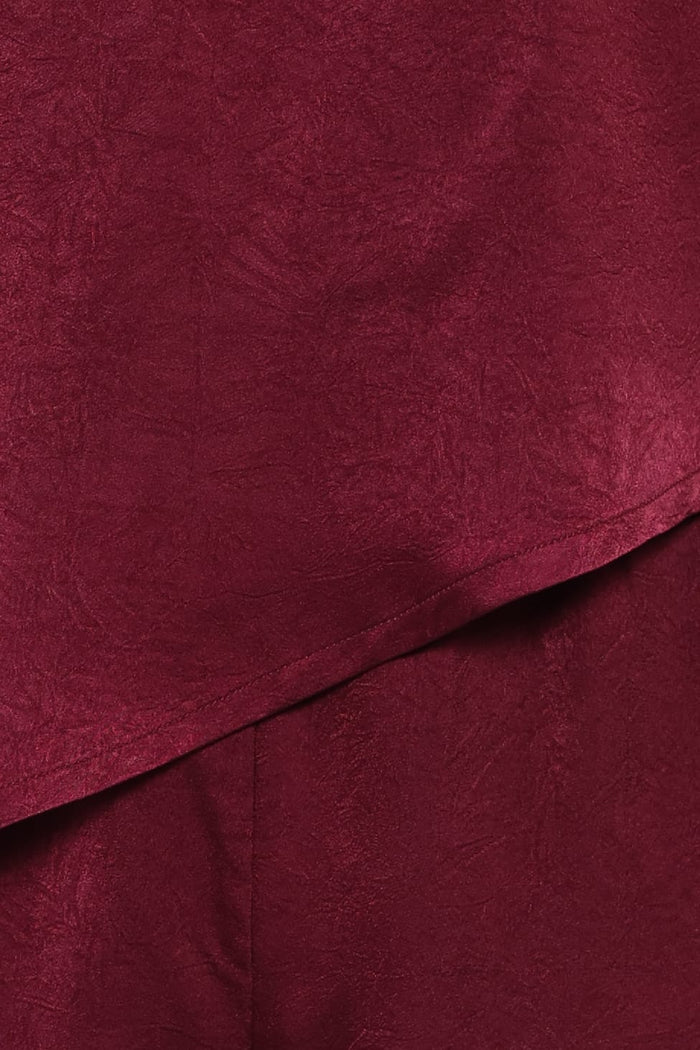 SETS Lira Pant Set - Dark Cherry