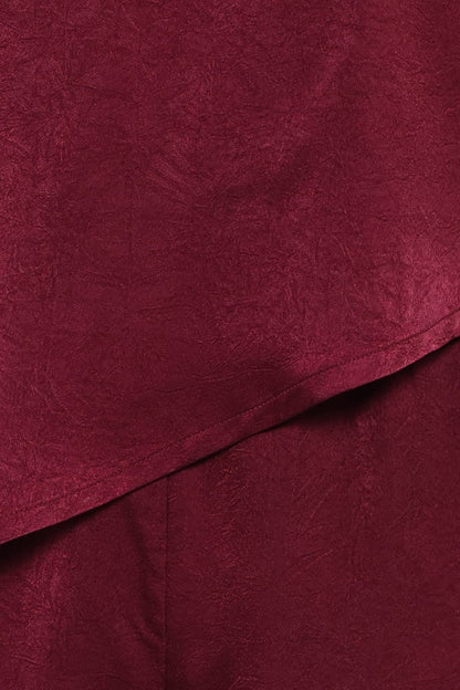 SETS Lira Pant Set - Dark Cherry