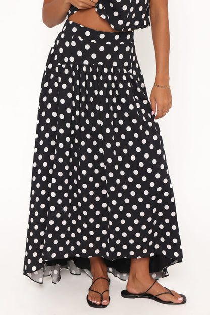 Petal and Pup USA SETS Lulu Set - Black Polka Dot