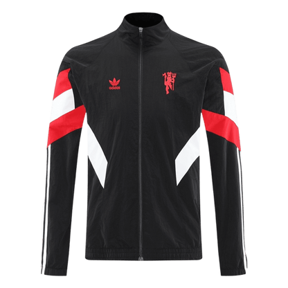 Manchester United Windbreaker Jacket 2025/26 - Black