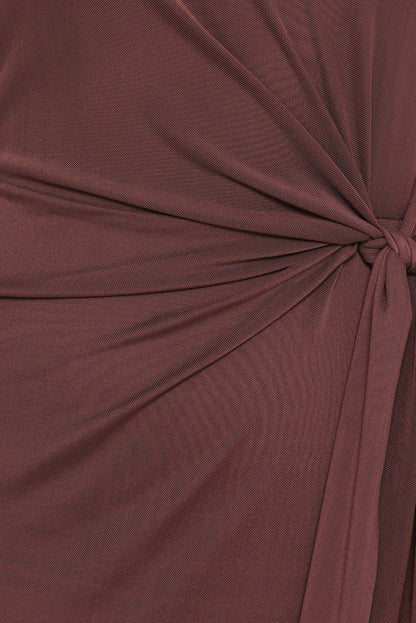 Petal and Pup USA DRESSES Marcello Maxi Dress - Dark Brown