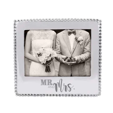 Mariposa MR. & MRS. Beaded Statement 5x7 Frame