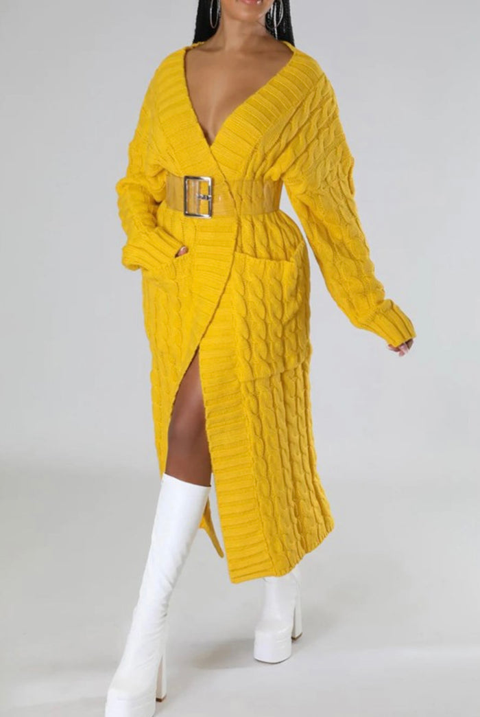 Marisa Cable Knit Cardigan
