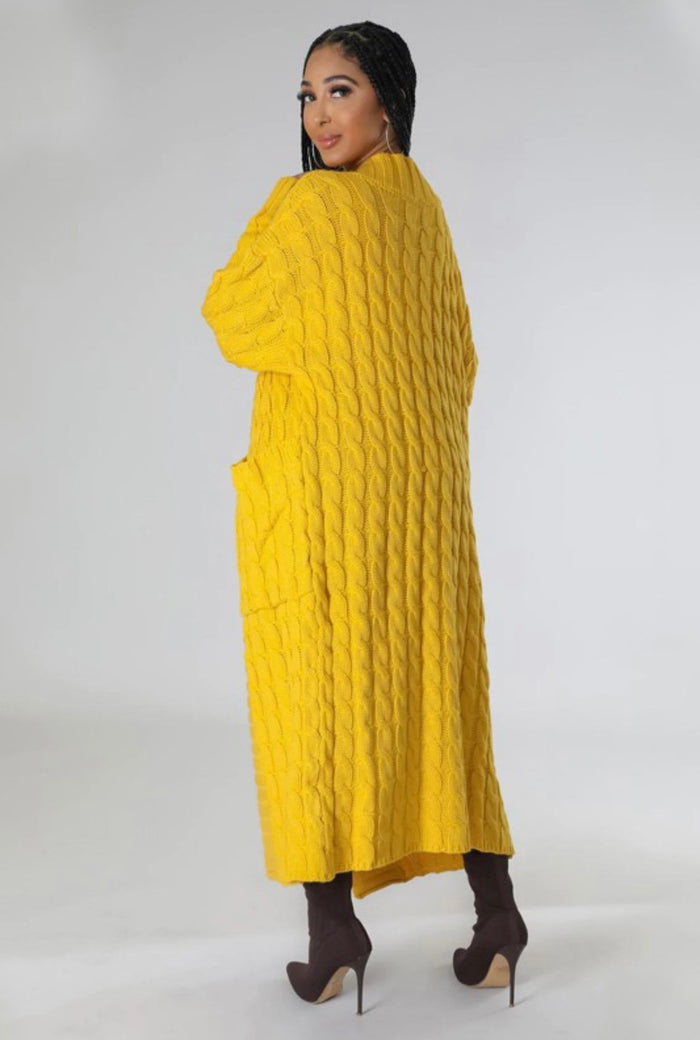 Marisa Cable Knit Cardigan