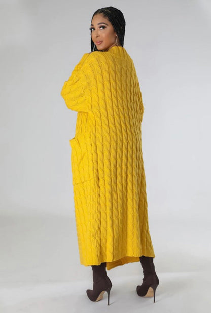 Marisa Cable Knit Cardigan