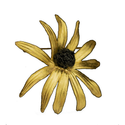 Michael Michaud Black-Eyed Susan Brooch