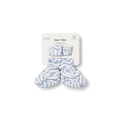 Mitts + Booties - Waves