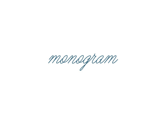 Ring Pillow Monogram Fee $50