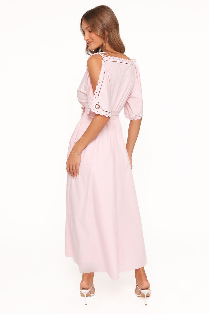 Petal and Pup USA DRESSES Nellie Midi Dress - Petal Pink
