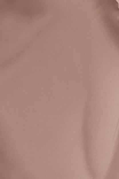 Petal and Pup USA BOTTOMS Nellie Satin Midi Skirt - Mocha Brown