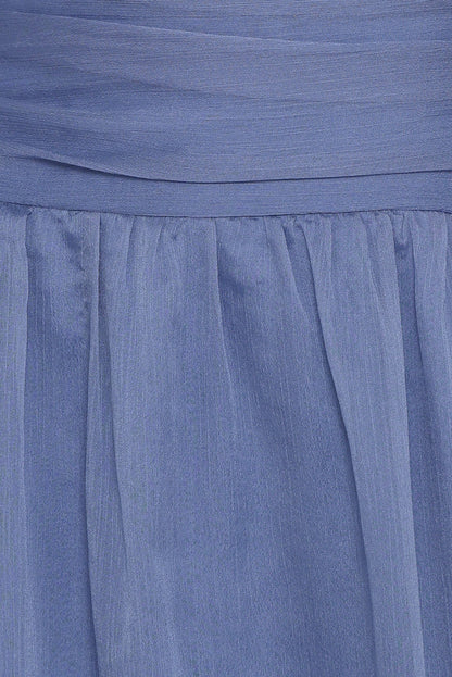 Petal and Pup USA DRESSES Neveah Long Sleeve Maxi Dress - Dusty Blue