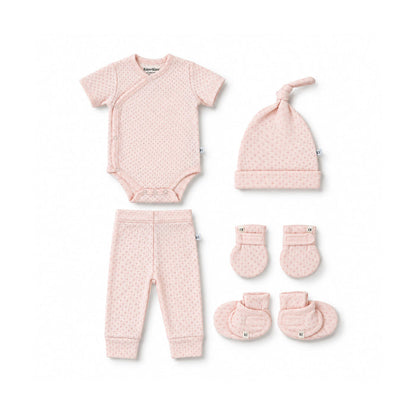 Newborn Kimono Set-Blush Taupe