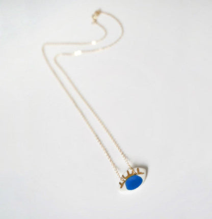 Occhi Necklace - Cobalt