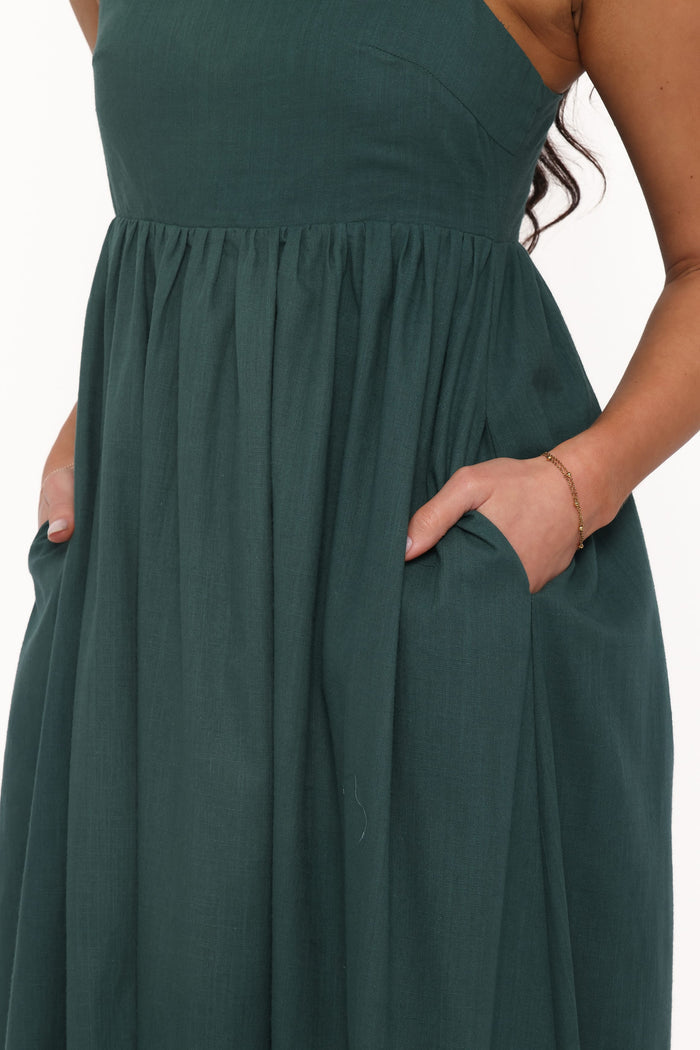 DRESSES Odessa Maxi Dress - Forest Green
