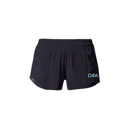 Omega Phi Alpha lululemon Hotty Hot High-Rise Lined Short 2.5" - Black