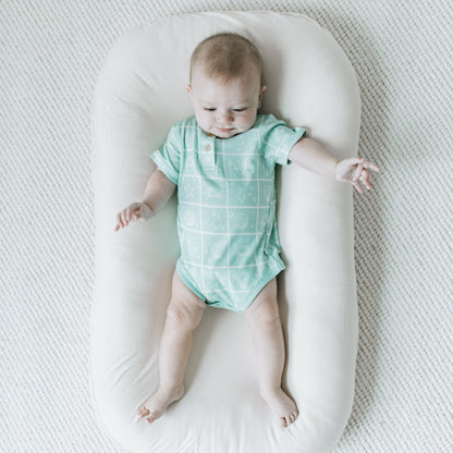 Organic Bodysuit - Sea Foam