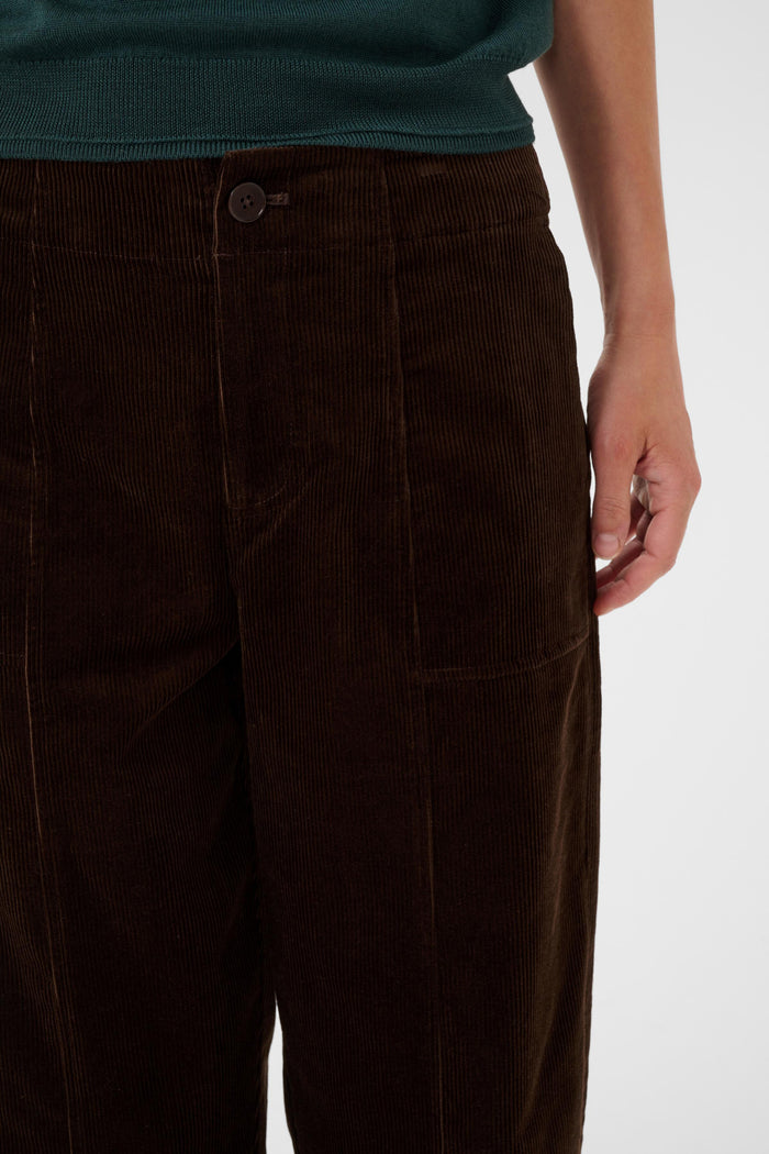 Part Two NettaPW Pants Mole 30310895 191106 corduroy trousers by Part Two Shop Part Two at Dotique