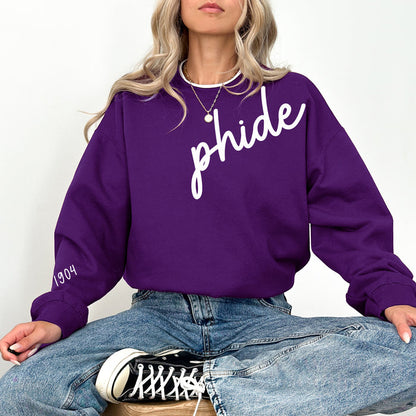 Phi Delta Epsilon 1904Avenue Crewneck