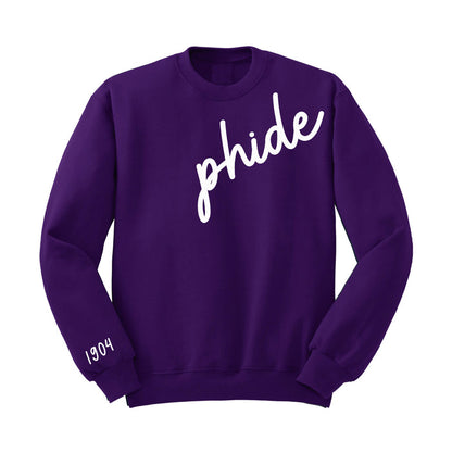 Phi Delta Epsilon 1904Avenue Crewneck