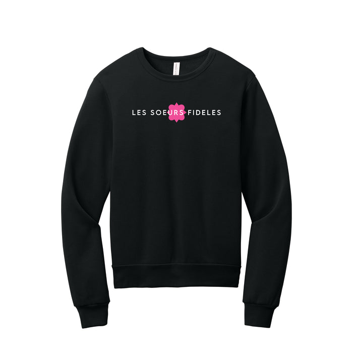 Phi Mu Les Soeurs Fideles Luxe Crewneck Sweatshirt