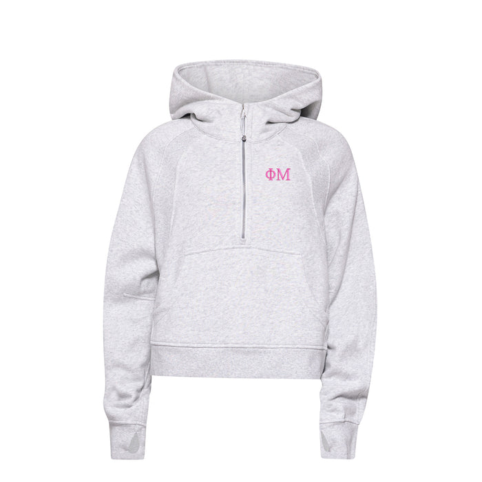 Phi Mu lululemon Scuba Oversized Half-Zip Hoodie