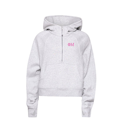 Phi Mu lululemon Scuba Oversized Half-Zip Hoodie
