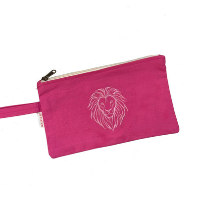 Phi Mu Sir Fidel Canvas Clutch