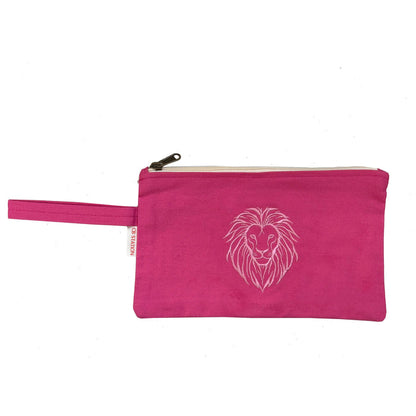 Phi Mu Sir Fidel Canvas Clutch