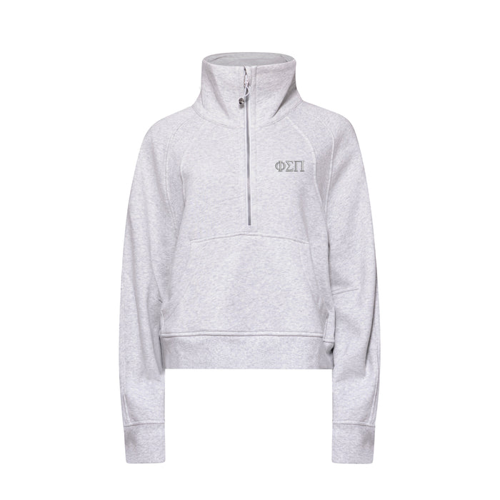 Phi Sigma Pi lululemon Scuba Oversized Funnel-Neck Half Zip