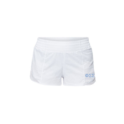 Phi Sigma Sigma lululemon Hotty Hot High-Rise Lined Short 2.5" - White