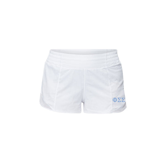 Phi Sigma Sigma lululemon Hotty Hot High-Rise Lined Short 2.5" - White
