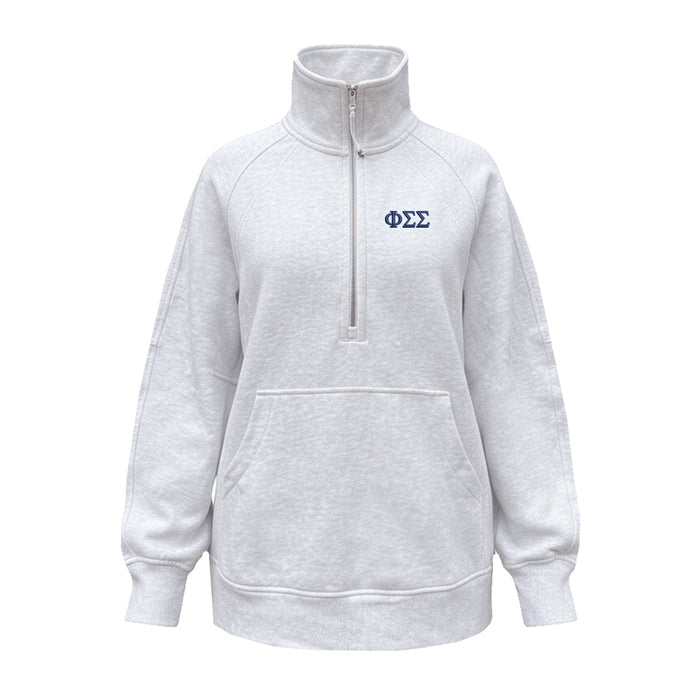 Phi Sigma Sigma lululemon Scuba Oversized Funnel-Neck Half Zip Long