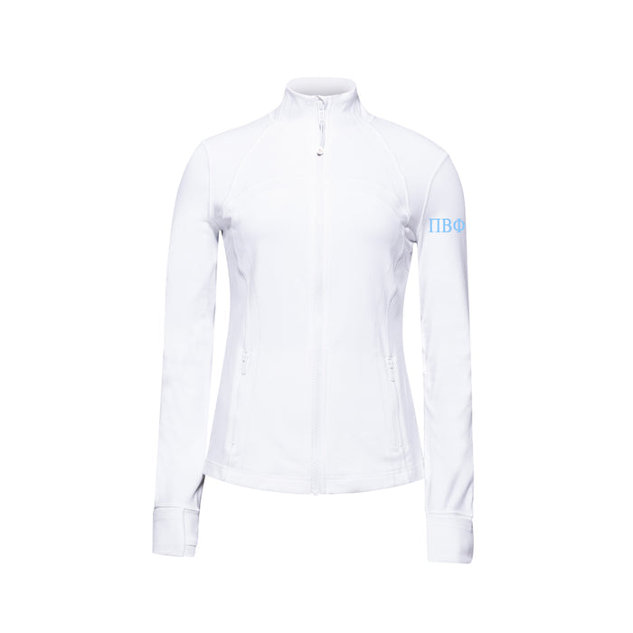 Pi Beta Phi lululemon Define Jacket - White