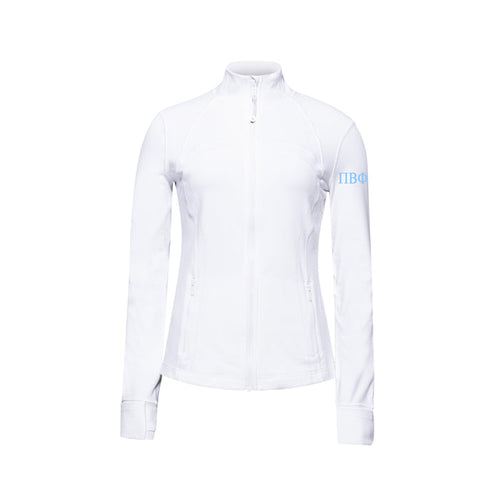 Pi Beta Phi lululemon Define Jacket - White