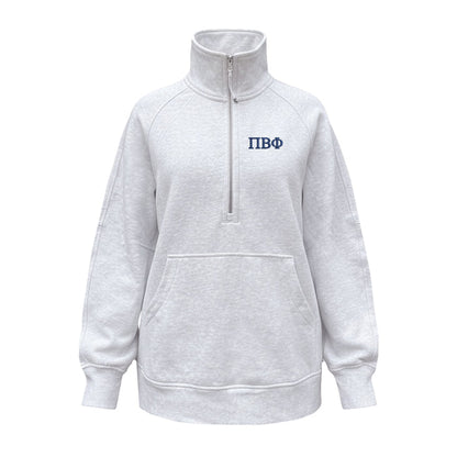Pi Beta Phi lululemon Scuba Oversized Funnel-Neck Half Zip Long