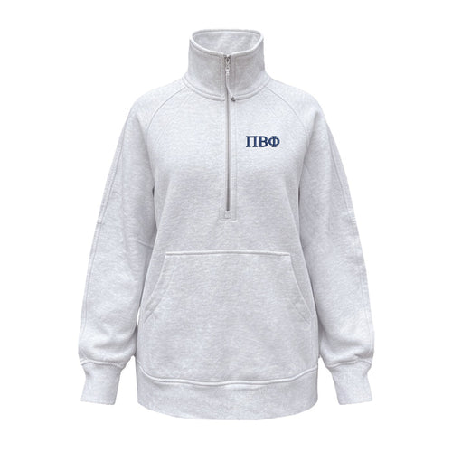 Pi Beta Phi lululemon Scuba Oversized Funnel-Neck Half Zip Long