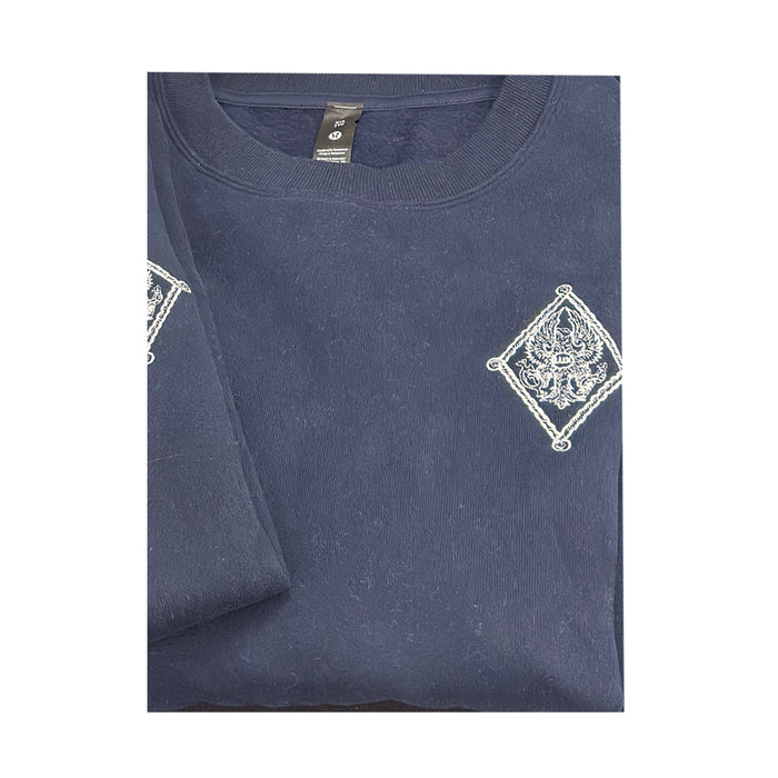 Pi Beta Phi lululemon Steady State Crew - Embroidered Crest - Navy