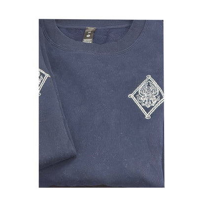 Pi Beta Phi lululemon Steady State Crew - Embroidered Crest - Navy