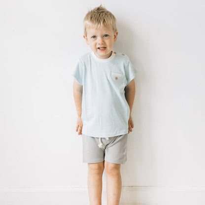 Pocket Tee - Cloud Blue