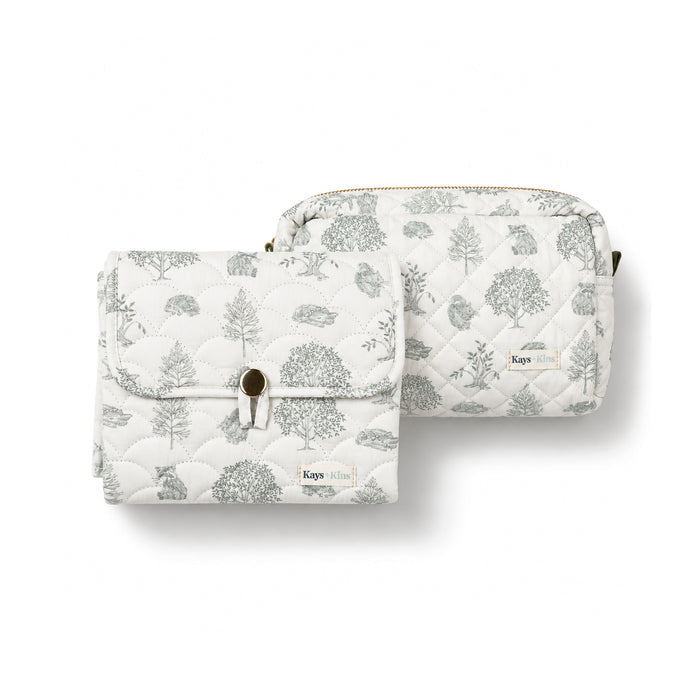Portable Changing Pad - Woodland