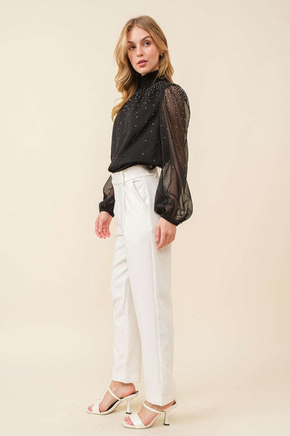 Raina Rhinestone Top