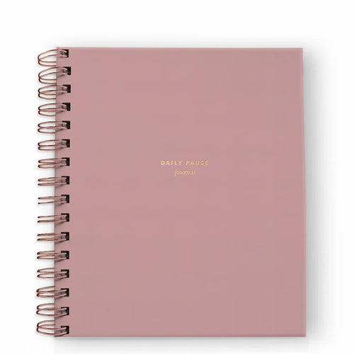 Ramona & Ruth Daily Pause Journal - Dusty Rose