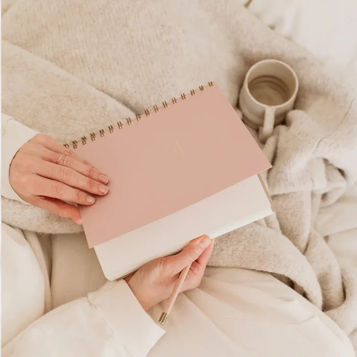 Ramona & Ruth Daily Pause Journal - Dusty Rose