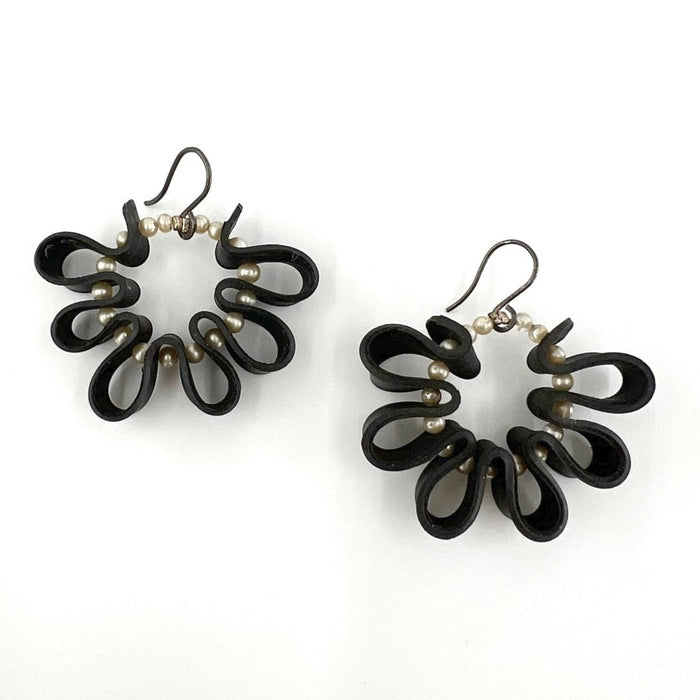Recycled Inner Tube Earrings