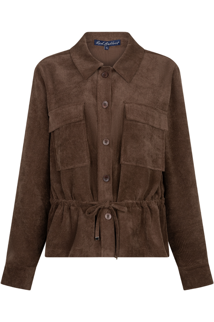 Red Button SRB5121 Drew Overblouse Finecord Brown by Red Button. Shop Red Button at Dotique