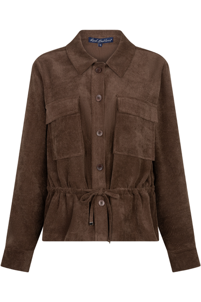 Red Button SRB5121 Drew Overblouse Finecord Brown by Red Button. Shop Red Button at Dotique