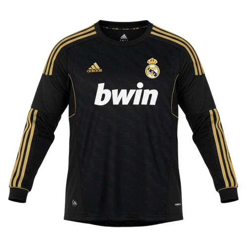 Retro Soccer Jersey Real Madrid Away Long Sleeve 2011/12