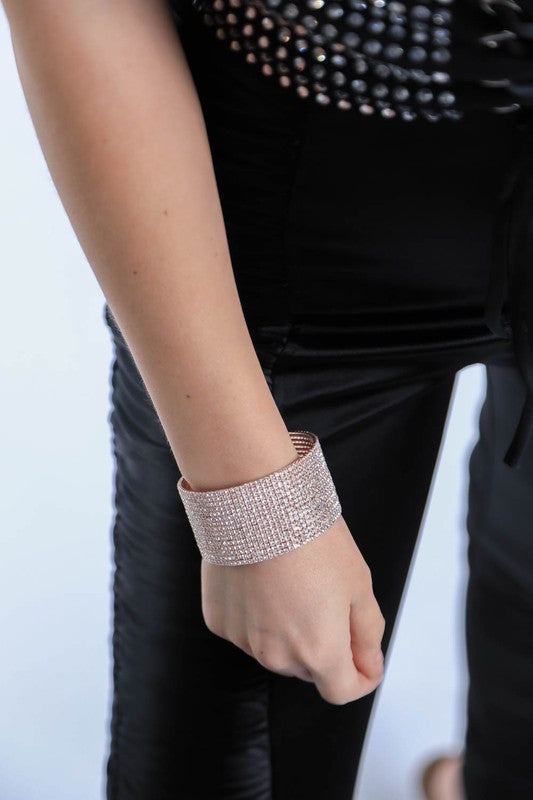 Rhinestone Cuff